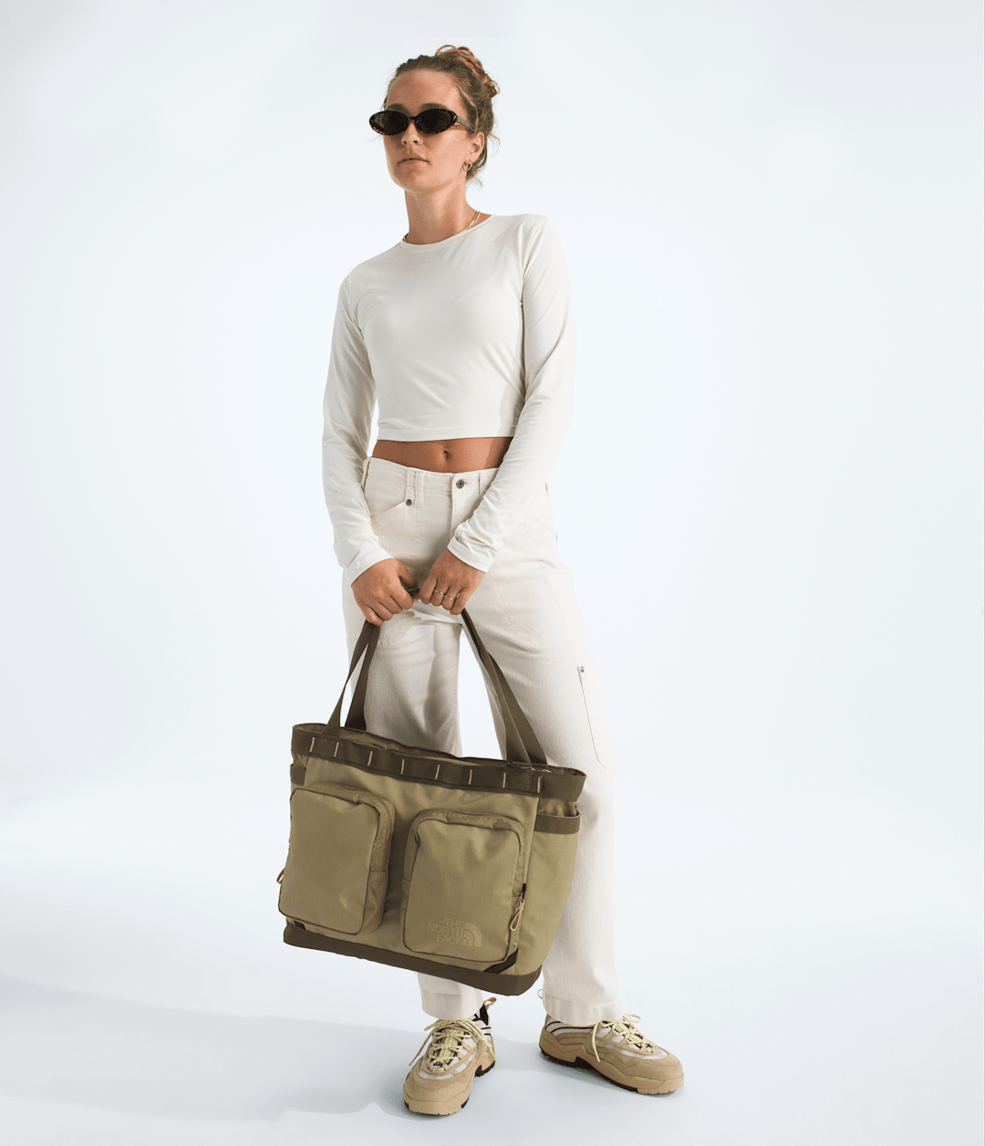 Base Camp Voyager Tote - Cedar-Sycamore-Khaki Stone