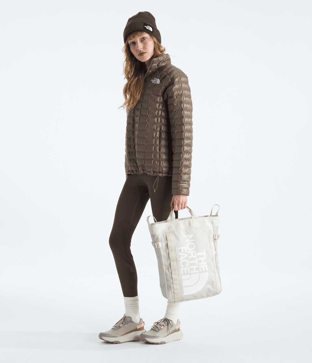 Base Camp Tote Pack - White Dune/TNF White