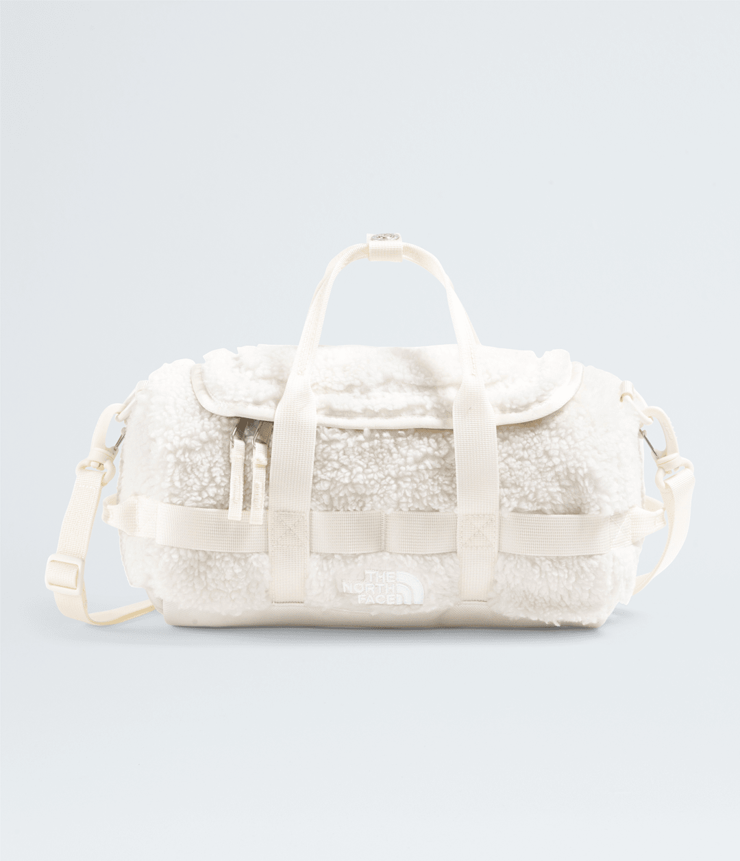 Base Camp High Pile Mini Bag - White Dune/TNF White