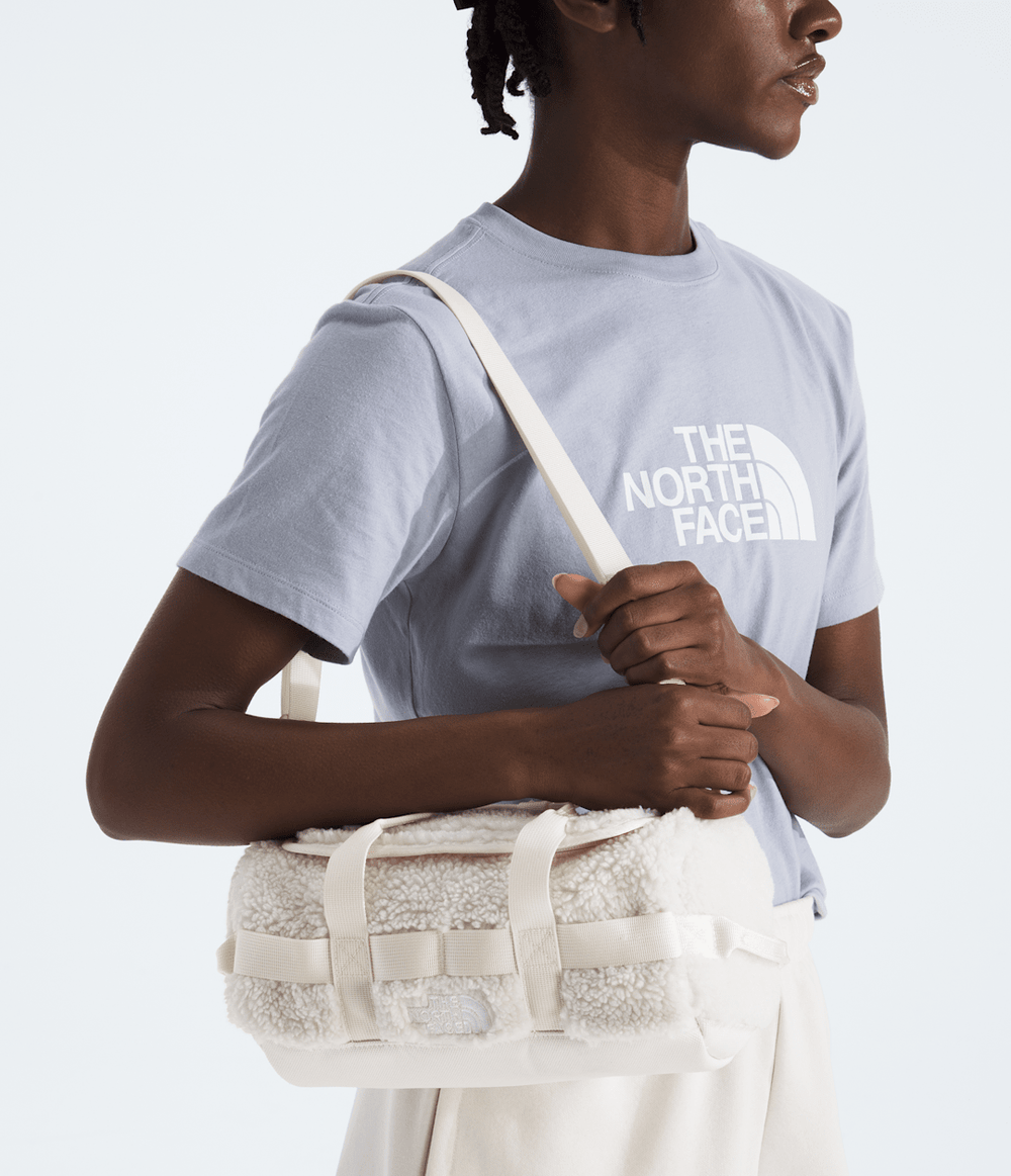 Base Camp High Pile Mini Bag - White Dune/TNF White