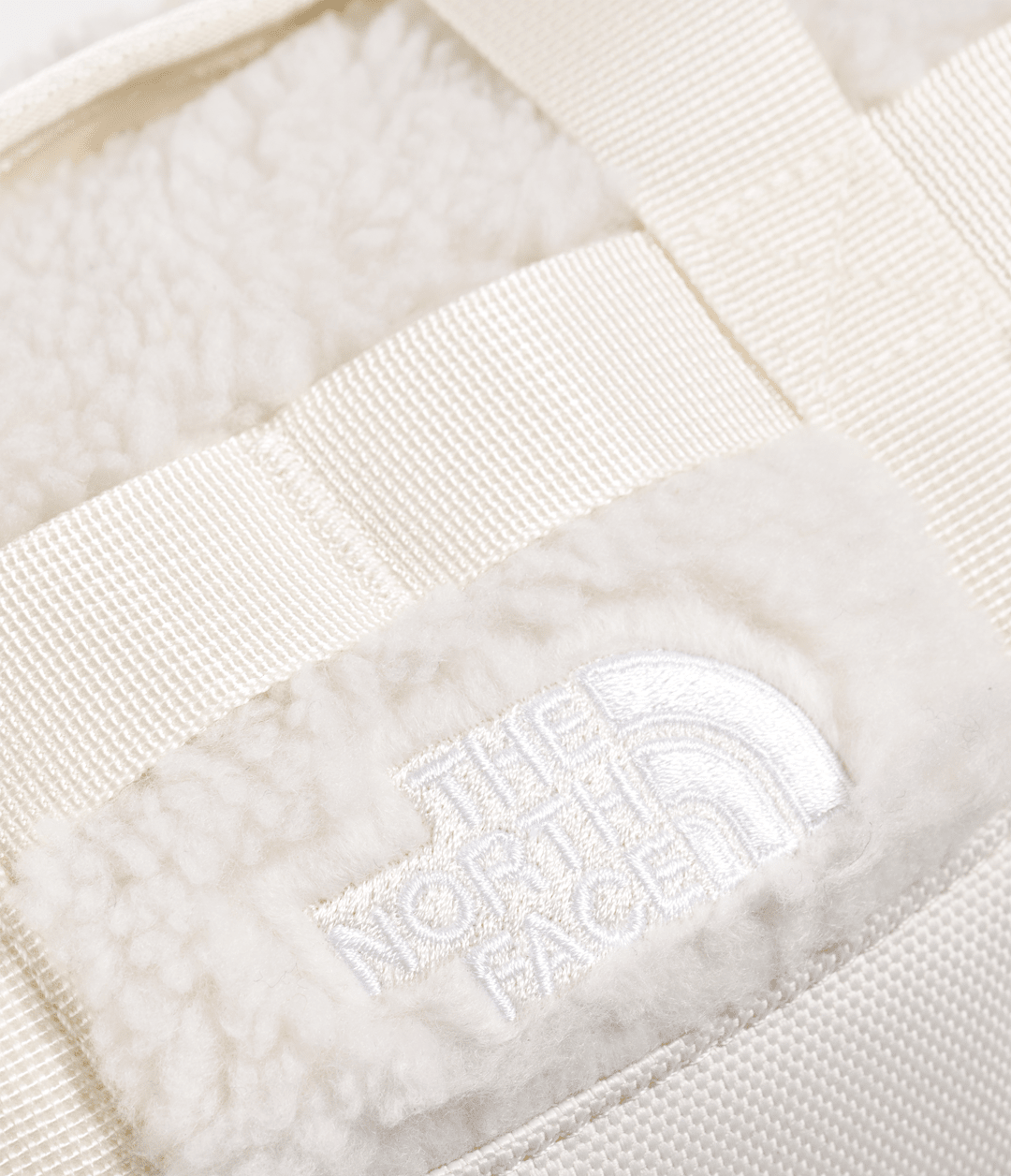 Base Camp High Pile Mini Bag - White Dune/TNF White