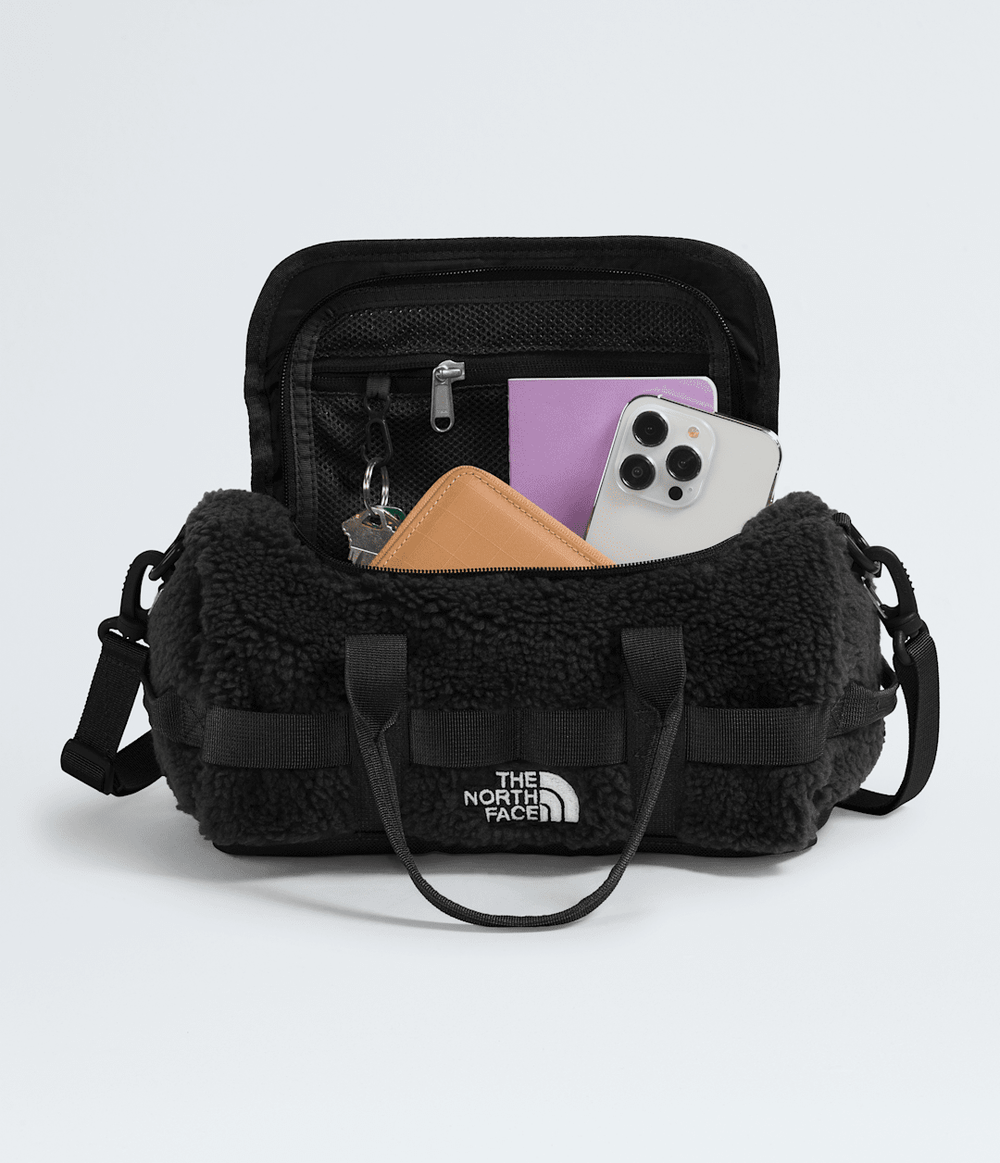 Base Camp High Pile Mini Bag - TNF Black/TNF White