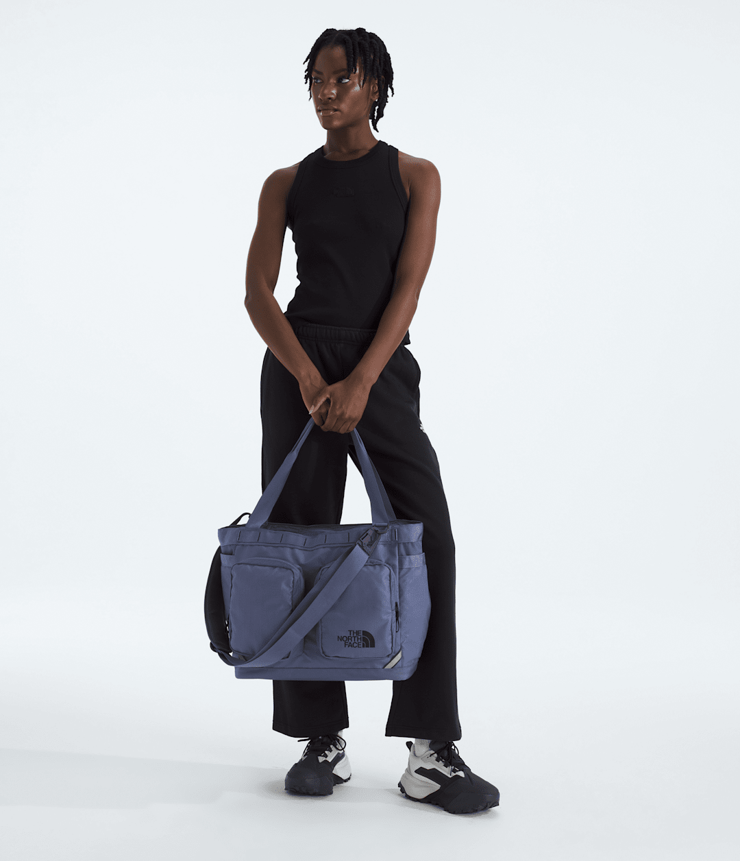 Base Camp Voyager Tote - Twilight Galaxy/TNF Black