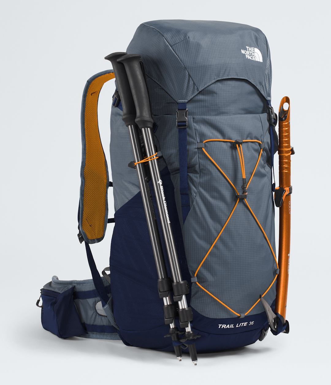 Trail Lite 36 Backpack - Granite Grey-Summit Navy-Dust Orange