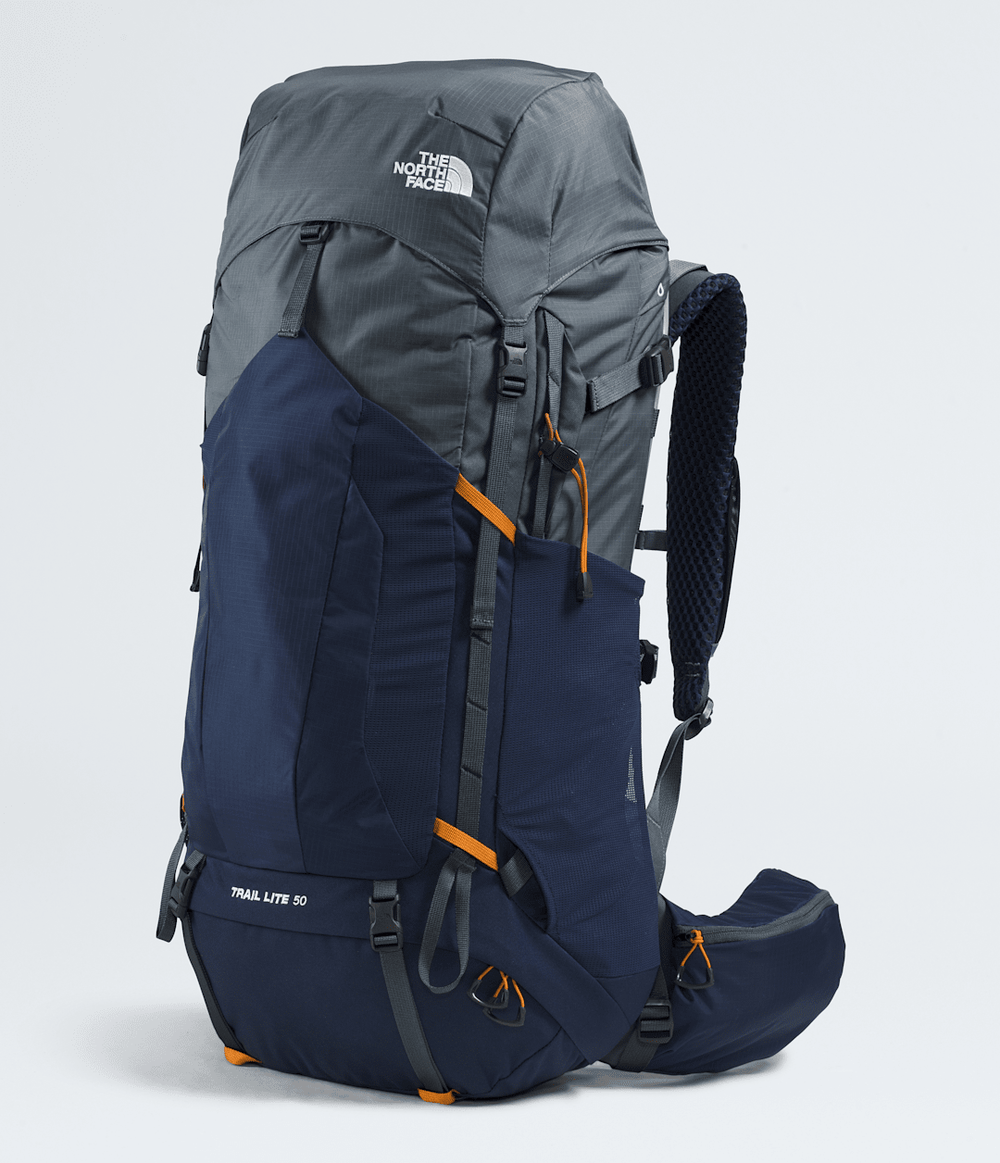 Trail Lite 50 Backpack - Granite Grey-Summit Navy-Dust Orange