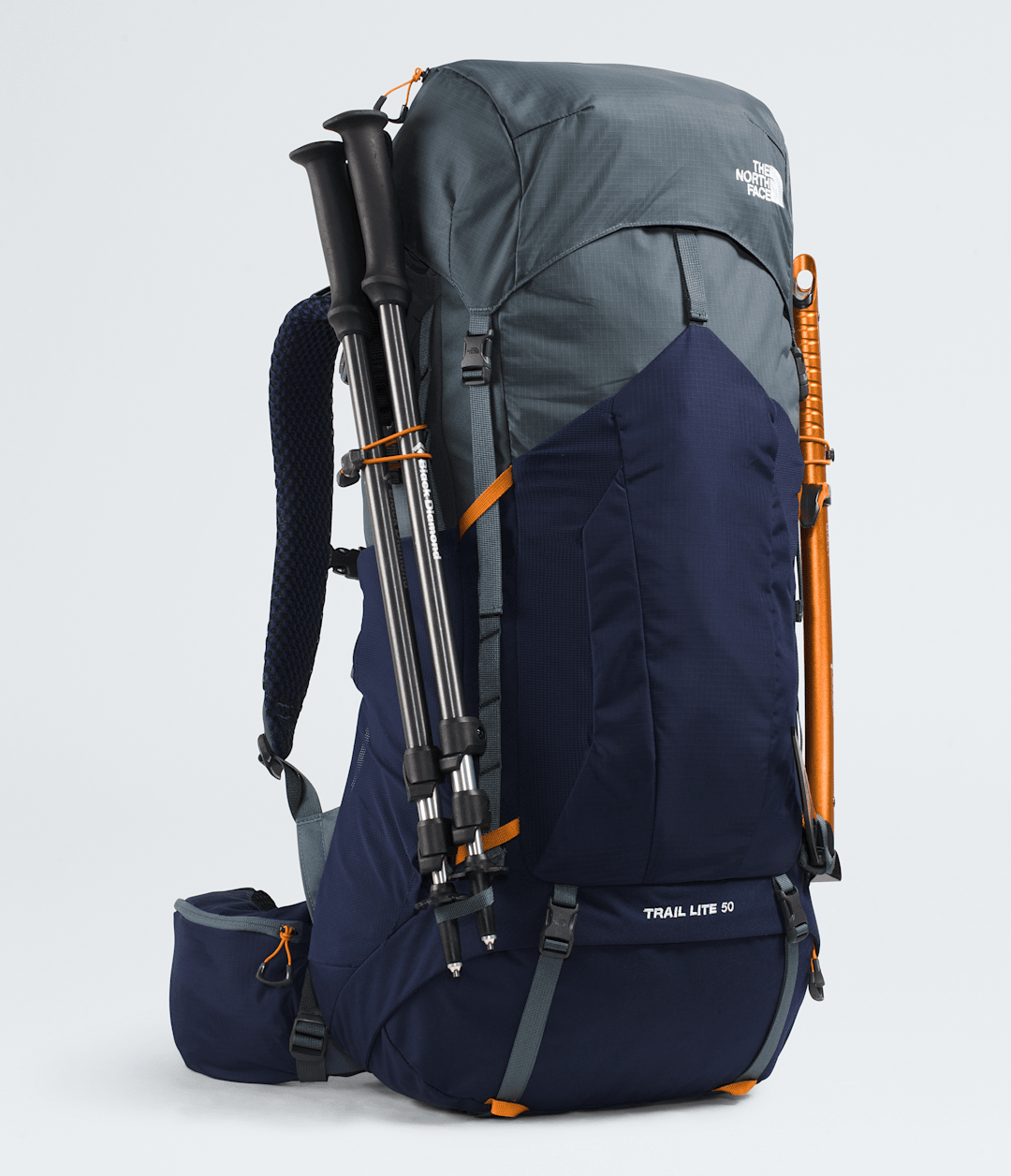 Trail Lite 50 Backpack - Granite Grey-Summit Navy-Dust Orange