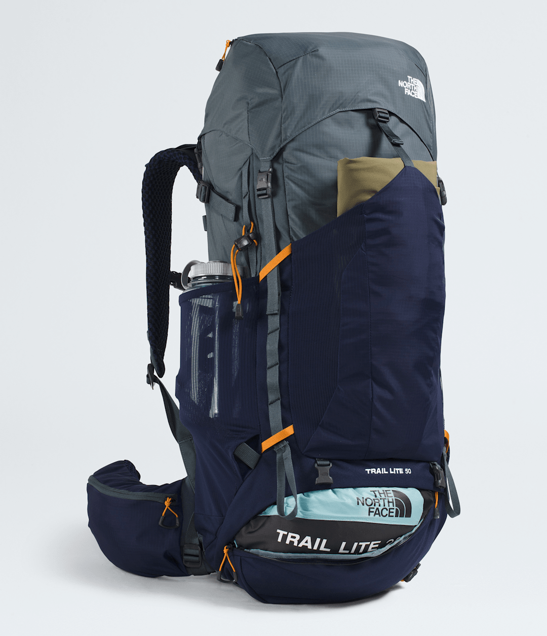 Trail Lite 50 Backpack - Granite Grey-Summit Navy-Dust Orange