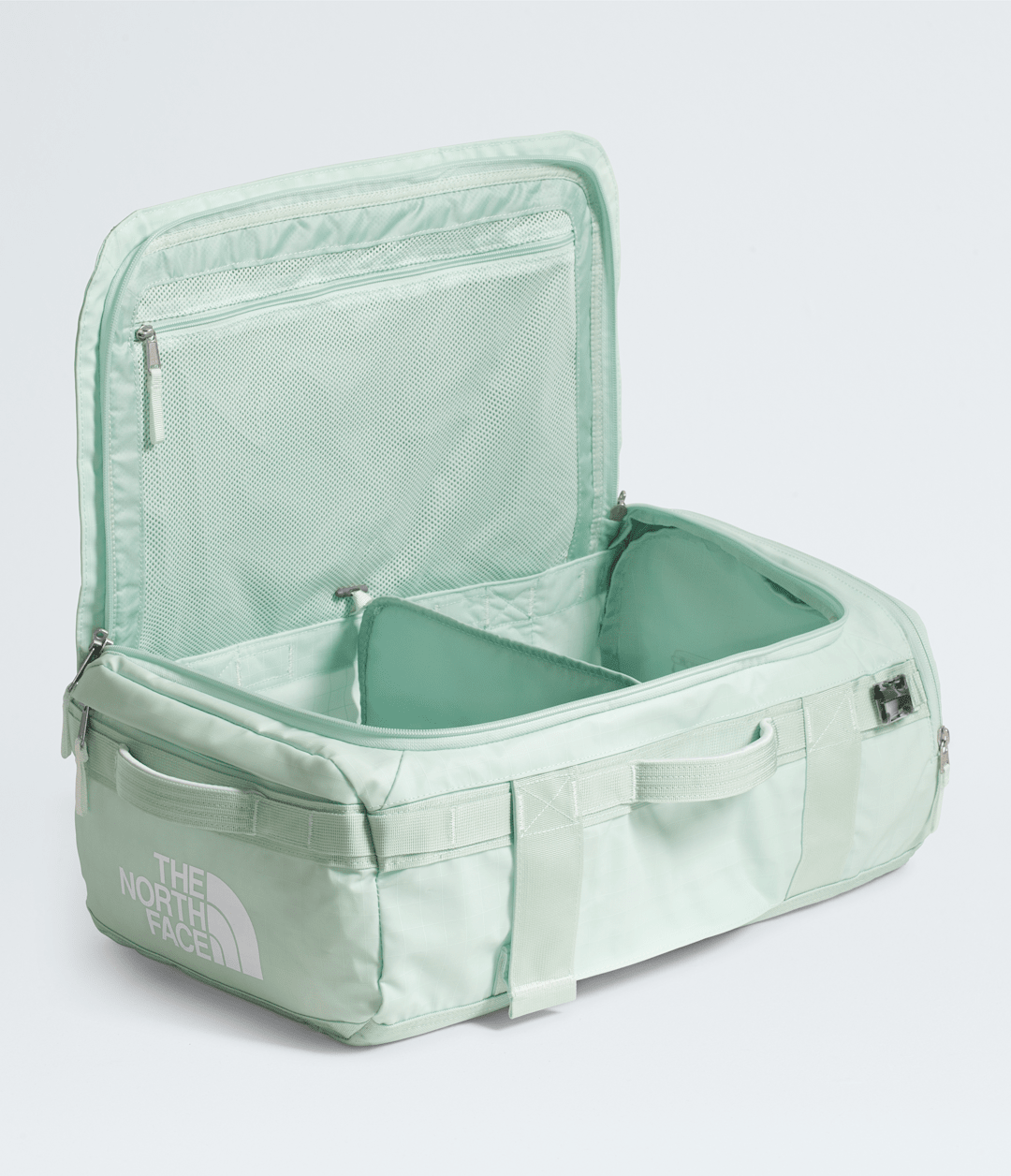 Base Camp Voyager Duffel—32L - Opal Frost-Pearl Stone-Tnf White