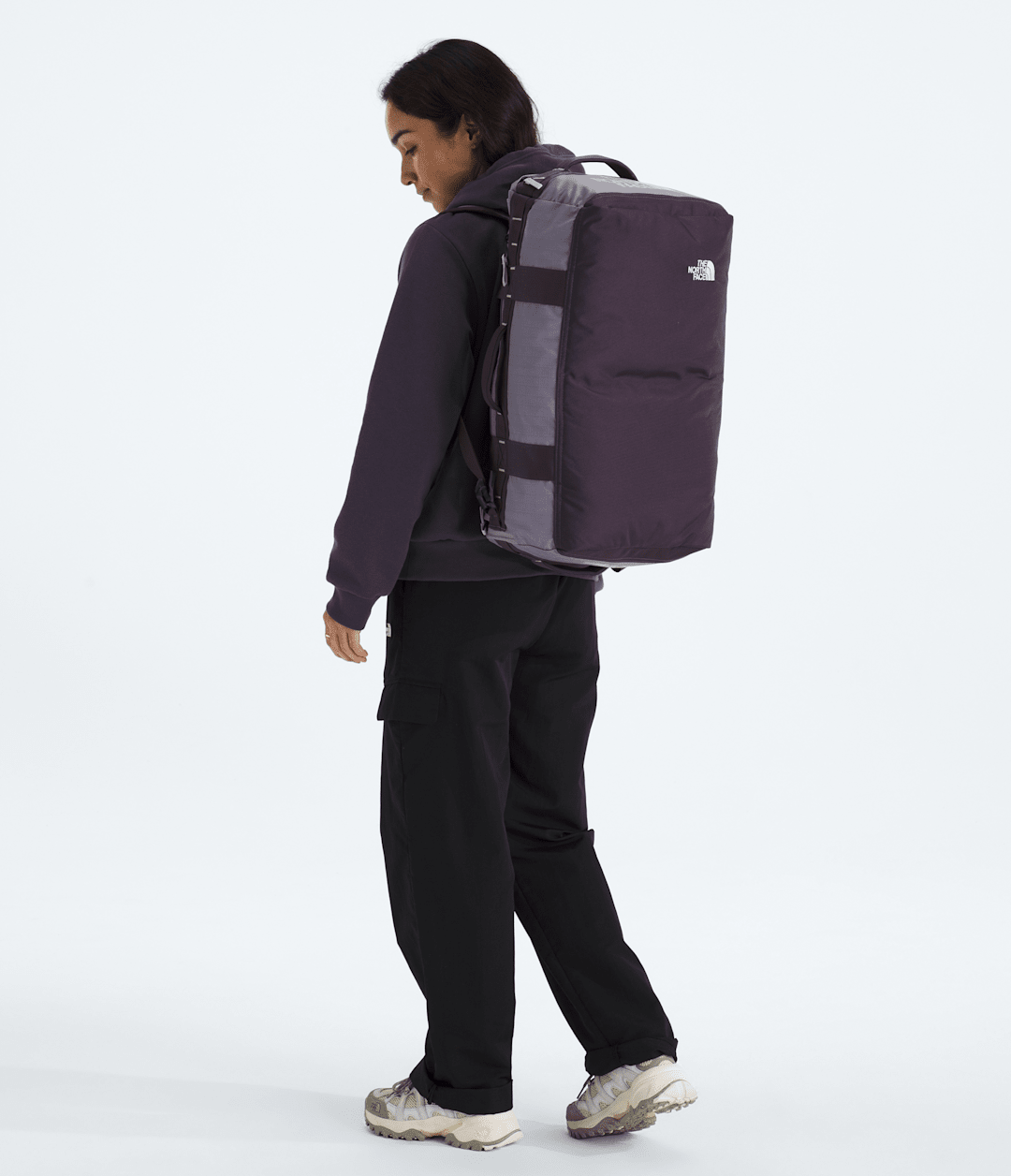 Base Camp Voyager Duffel—42L - Transcendent Grey/Endless Dusk