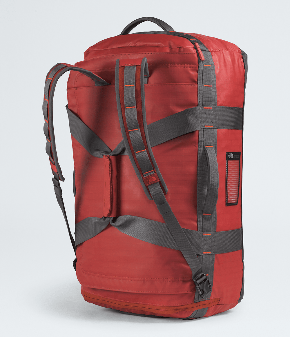 Base Camp Voyager Duffel—62L - Iron Clay-Anthracite Grey-Lava Red