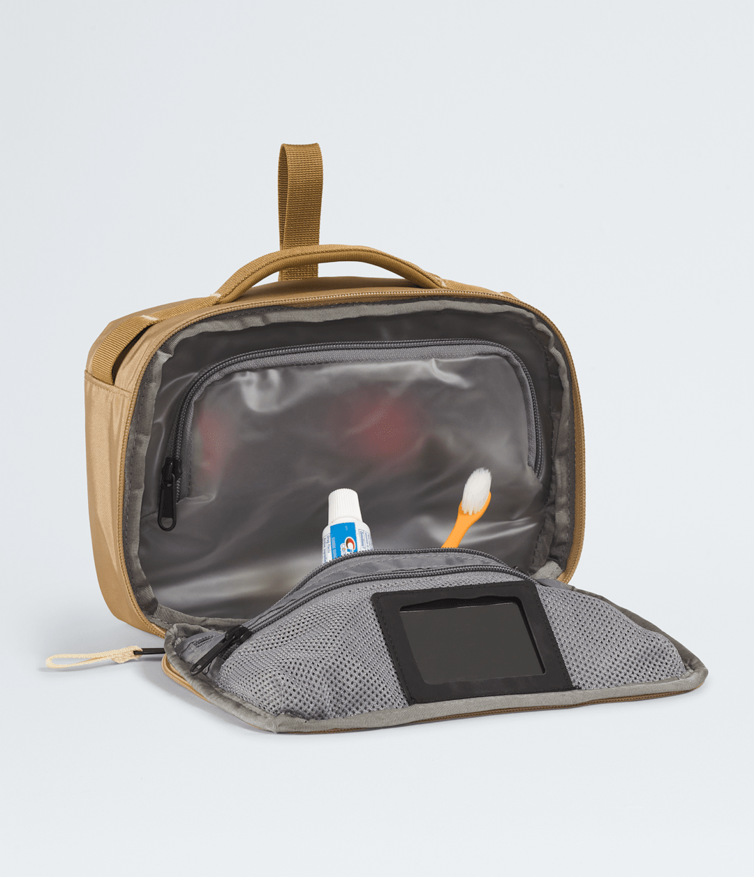 Base Camp Voyager Toiletry Kit - Khaki Stone-Utility Brown-Desert Stone