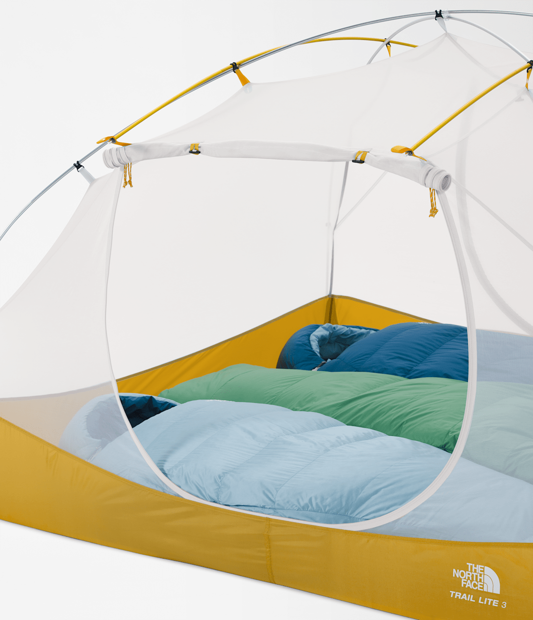 Trail Lite 3 Tent - Khaki Stone/Arrowwood Yellow
