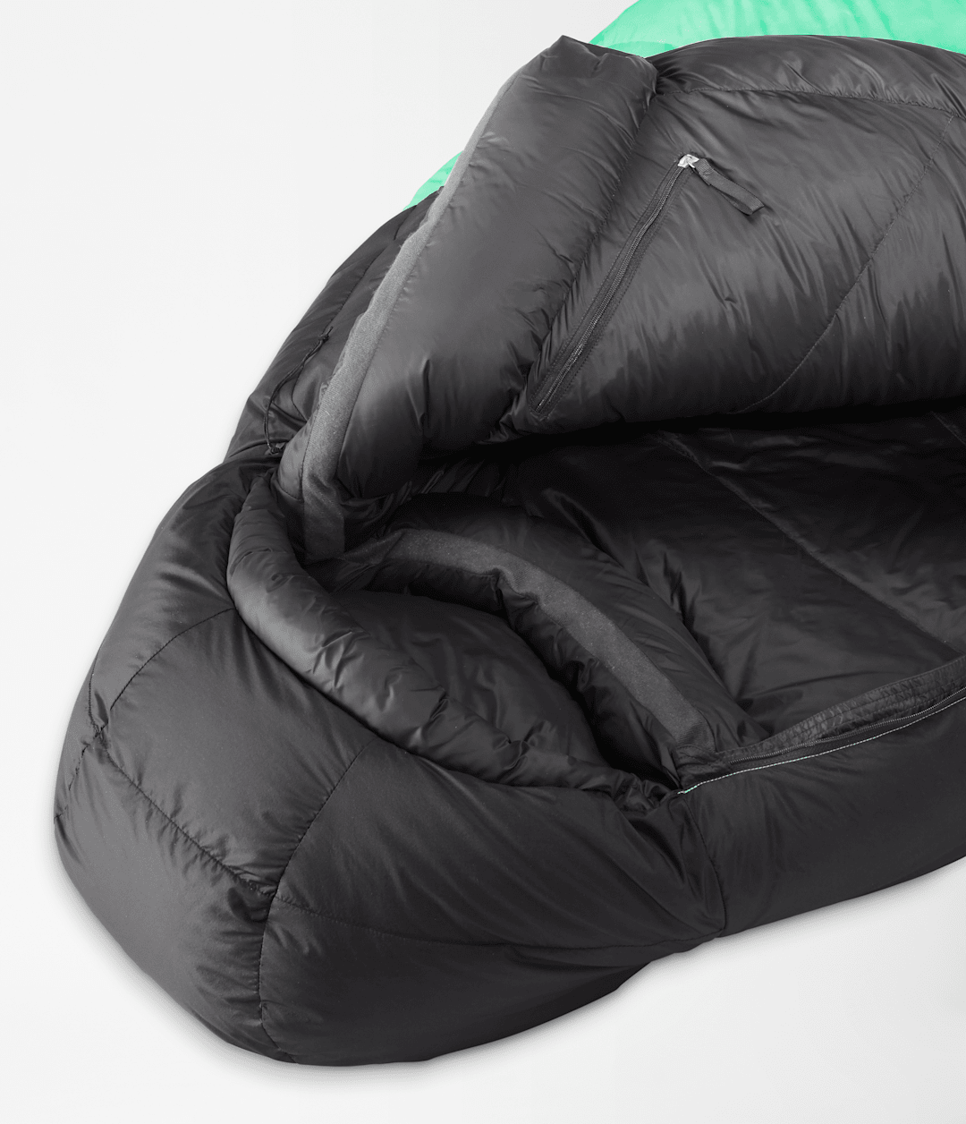 Inferno 0F/-18C Sleeping Bag - Chlorophyll Green/TNF Black