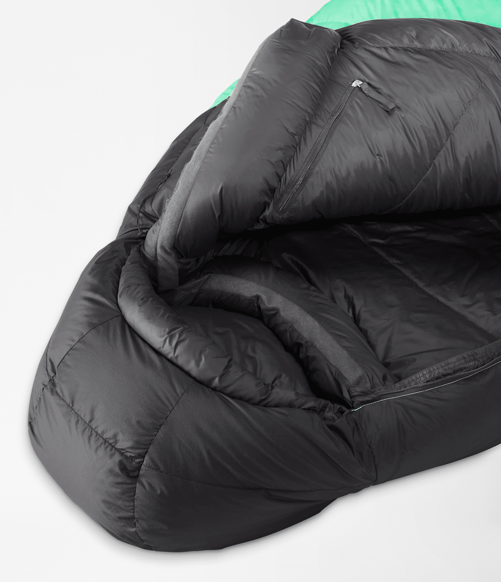 Inferno 0F/-18C Sleeping Bag - Chlorophyll Green/TNF Black