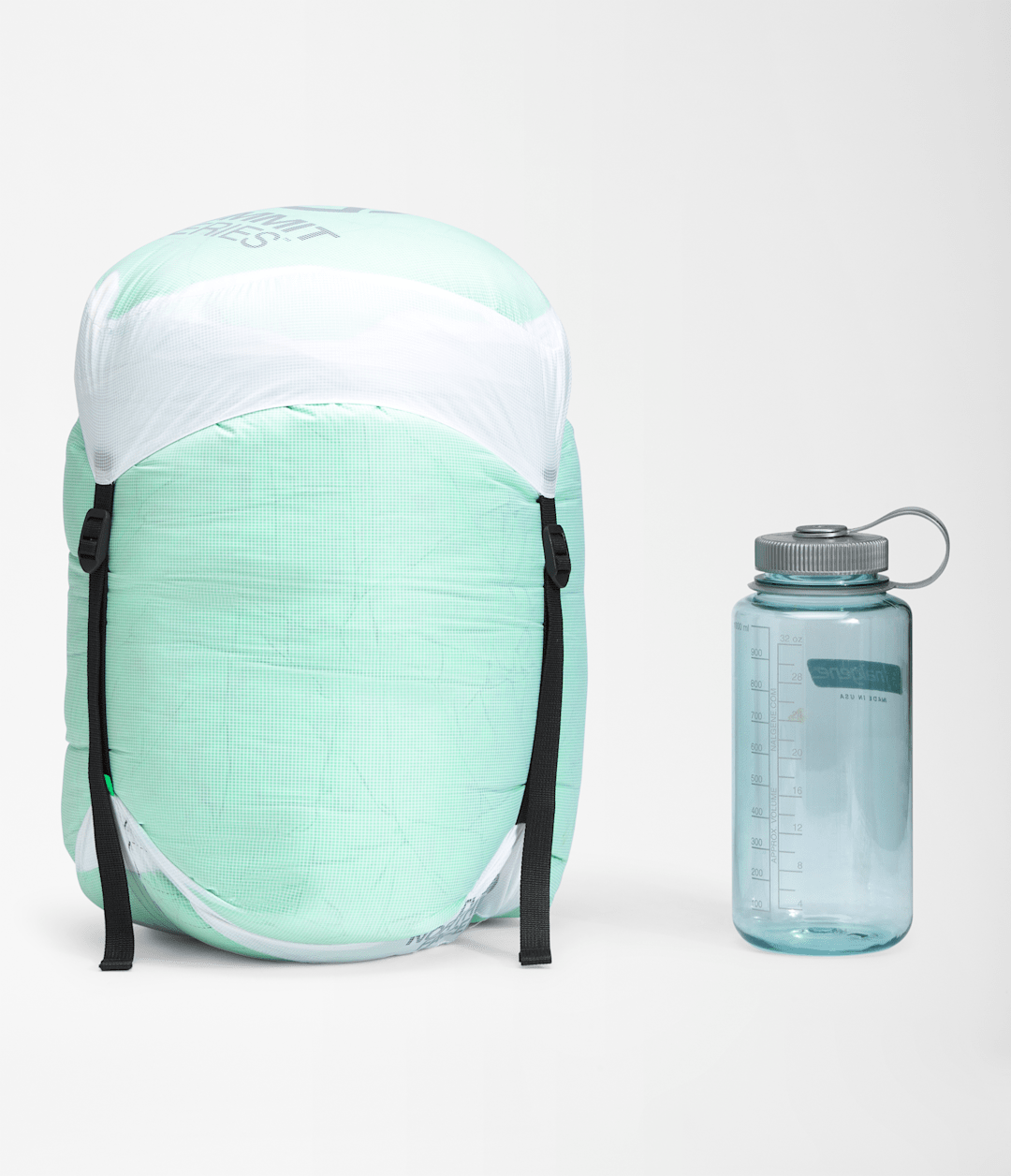 Inferno 0F/-18C Sleeping Bag - Chlorophyll Green/TNF Black