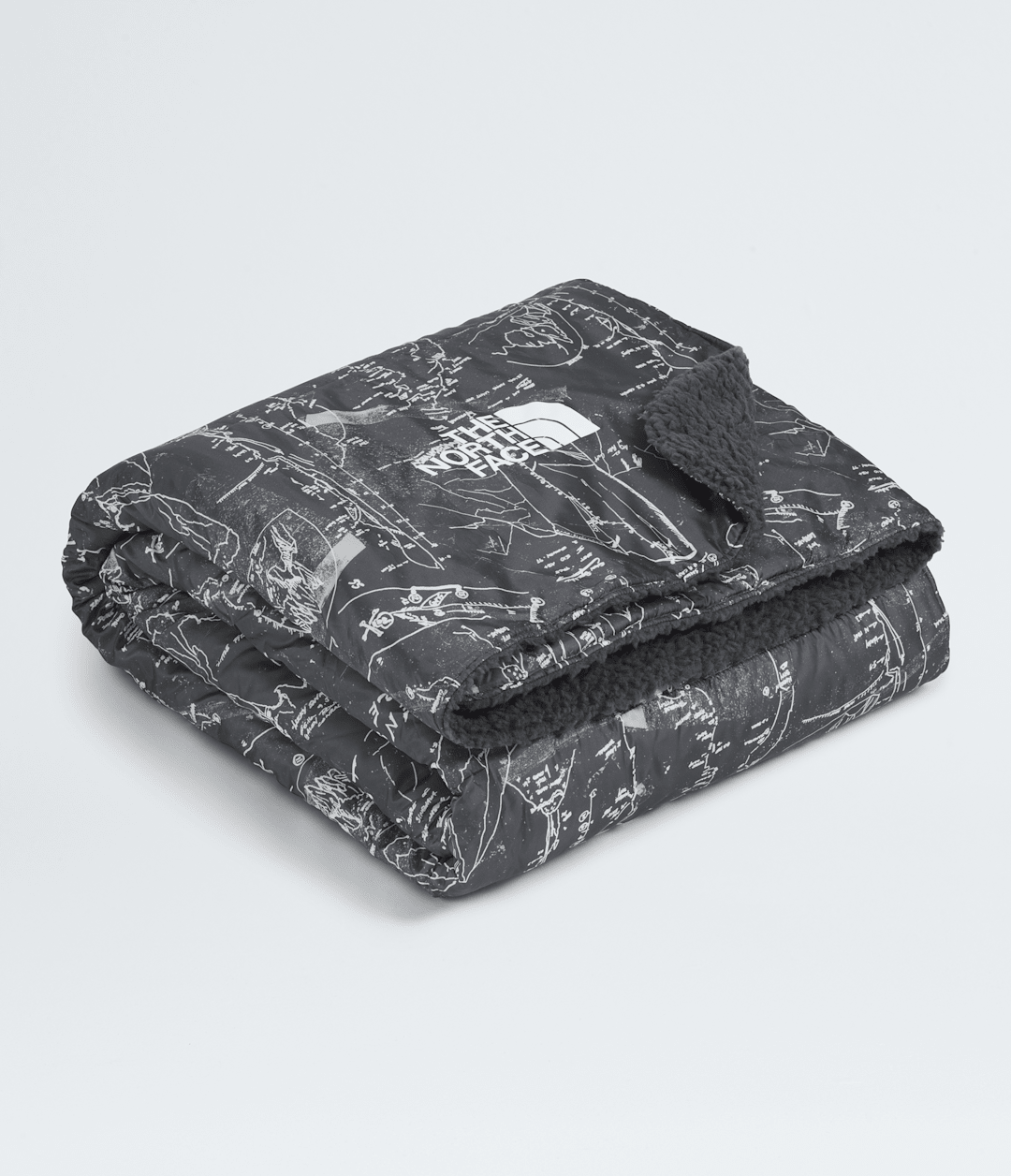 Wawona Fuzzy Blanket - Anthracite Grey Conrad