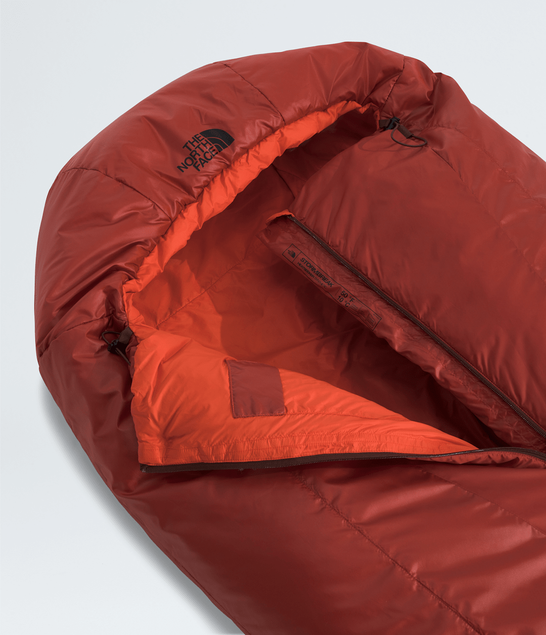 Stormbreak 50F Sleeping Bag - Iron Clay-Lava Red