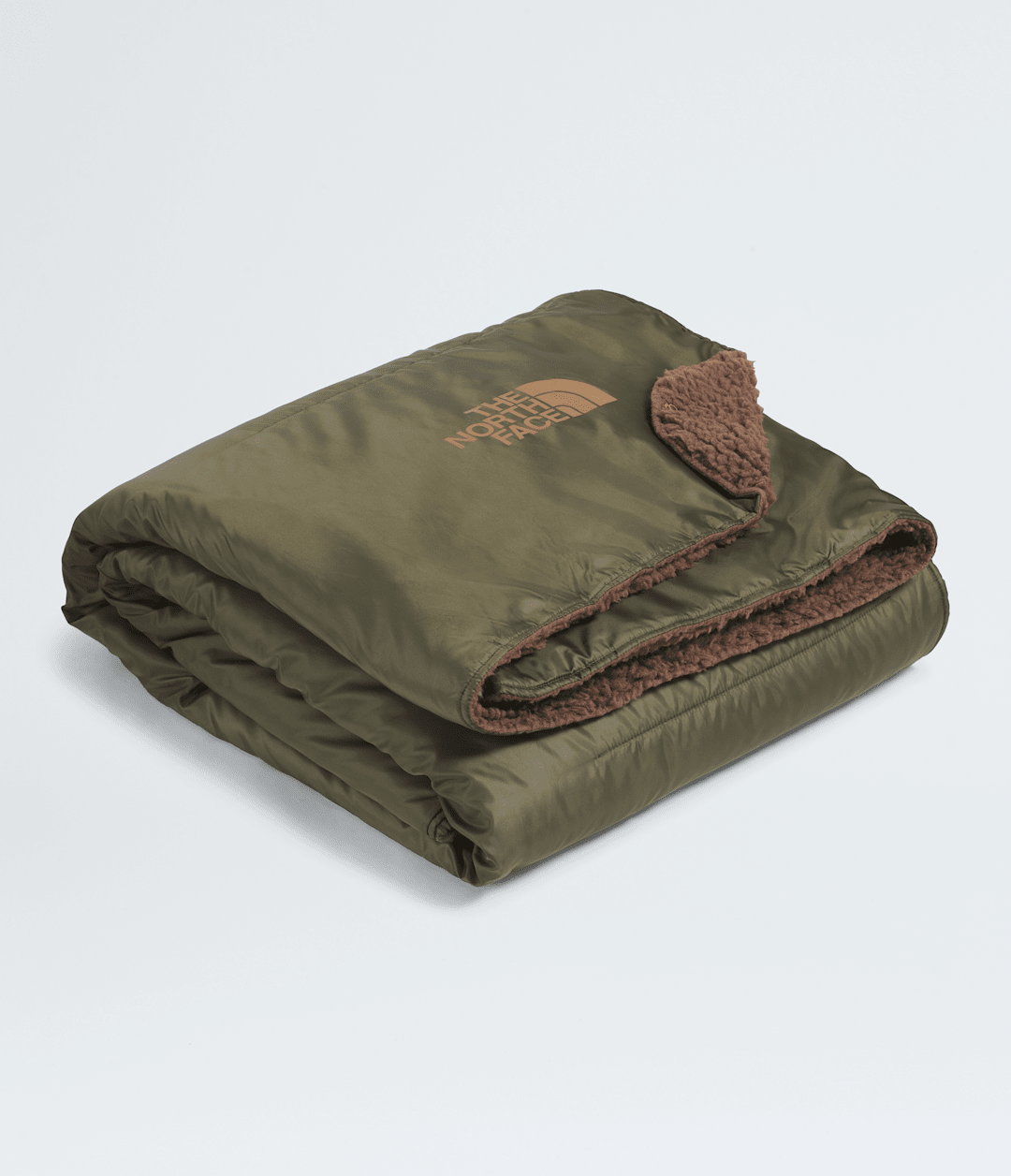 Wawona Fuzzy Blanket - New Taupe Green/Smokey Brown