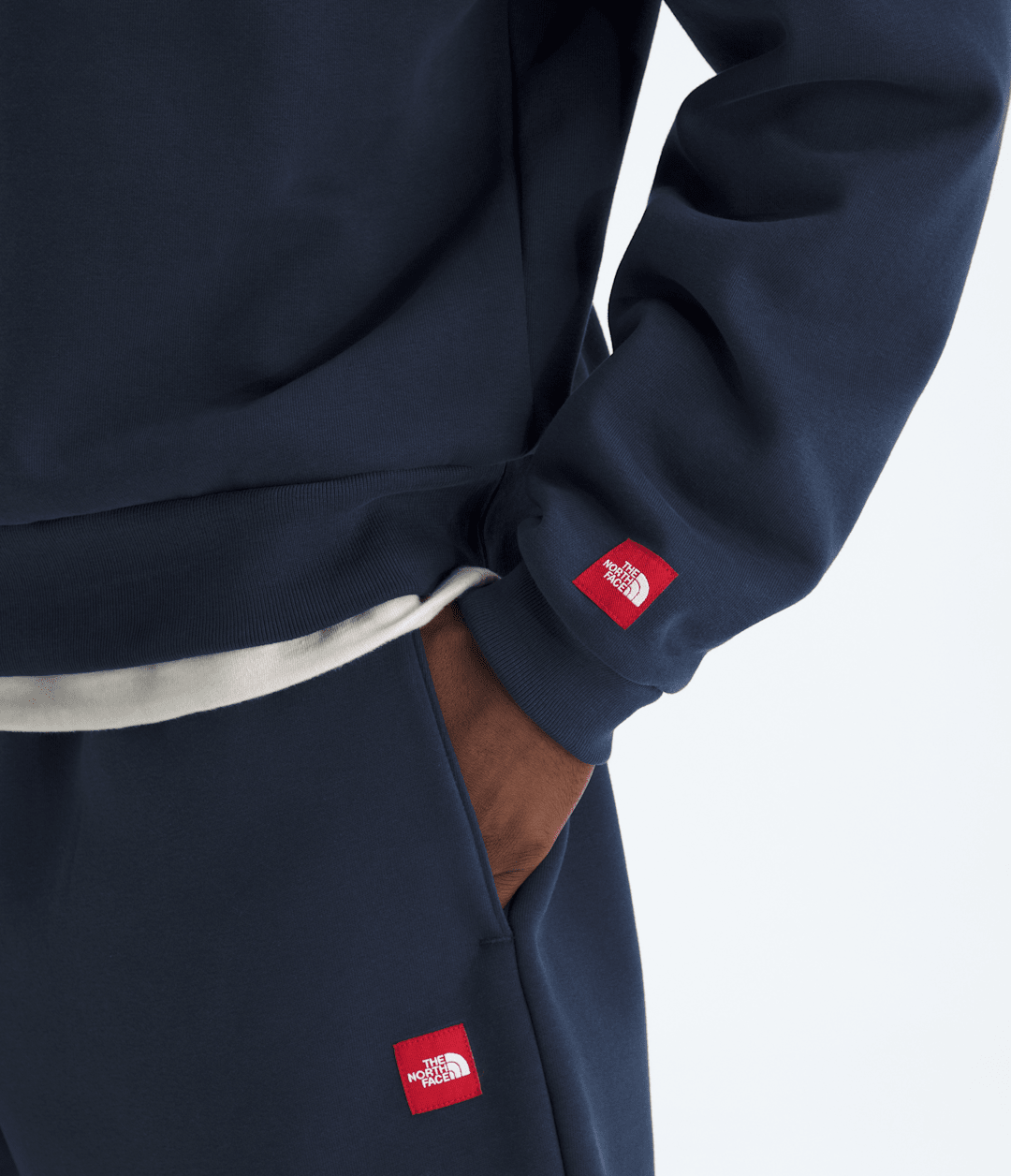 Men’s TNF™ Red Box Half Zip - Summit Navy