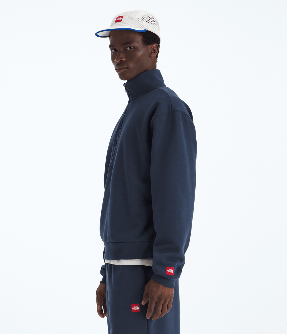 Men’s TNF™ Red Box Half Zip - Summit Navy