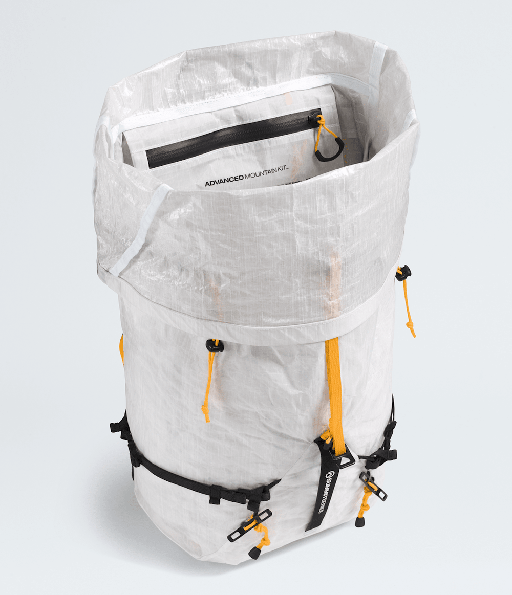 Summit Series Advanced Mountain Kit 25L Pack - TNF White/Summit Gold