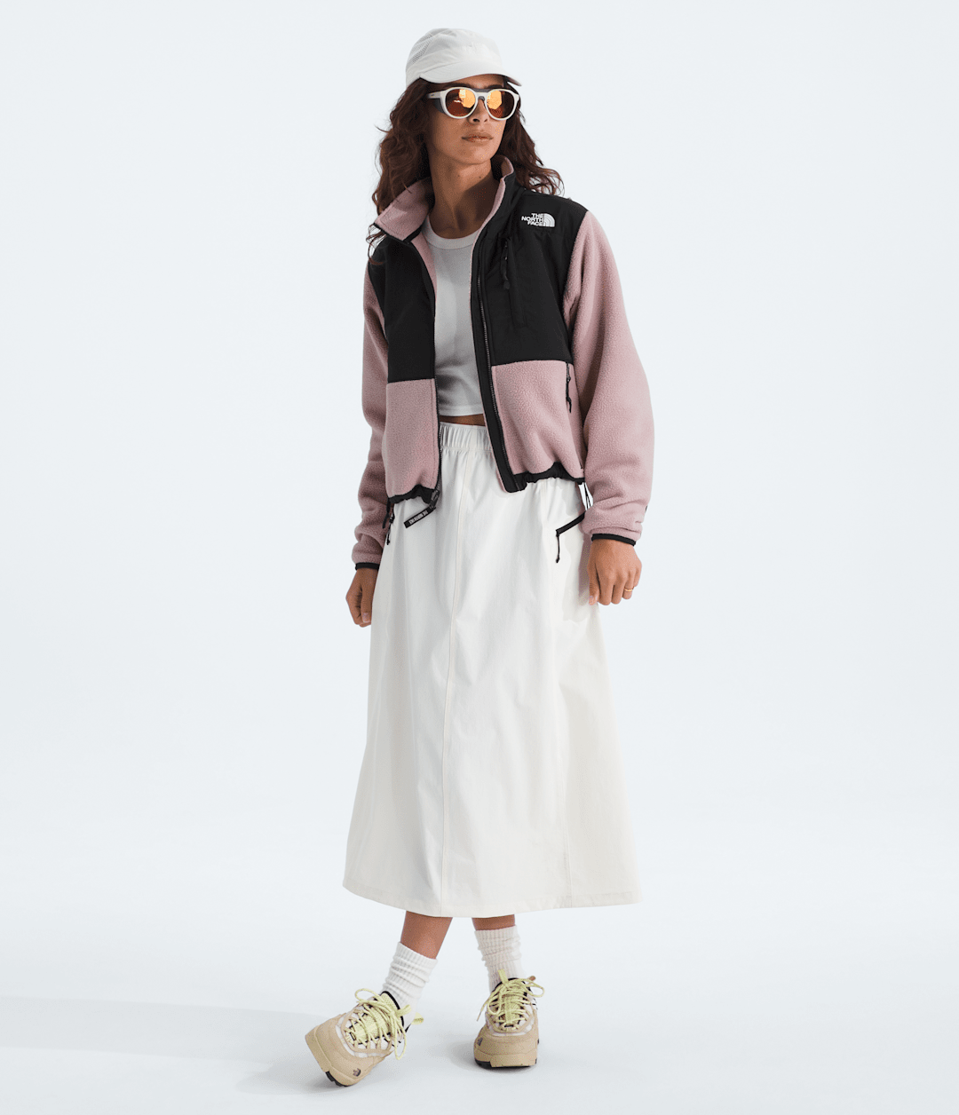Women’s Retro Denali Jacket - Metal Pink-Tnf Black