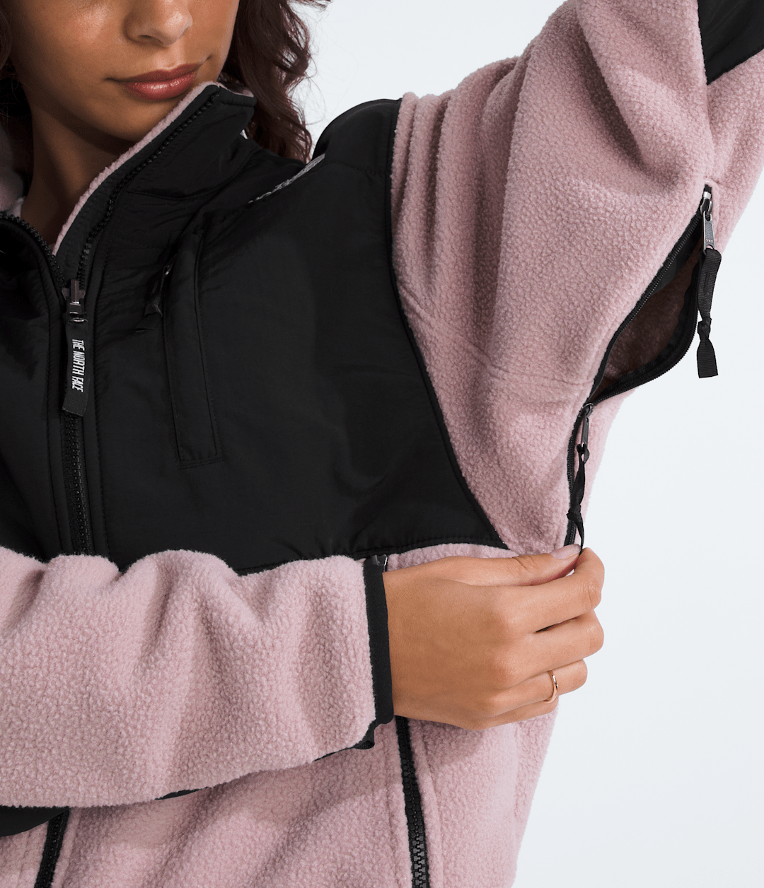 Women’s Retro Denali Jacket - Metal Pink-Tnf Black