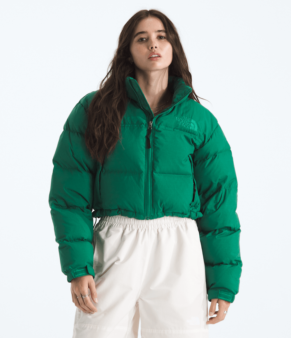 Women’s Nuptse Short DTM Jacket - Evergreen