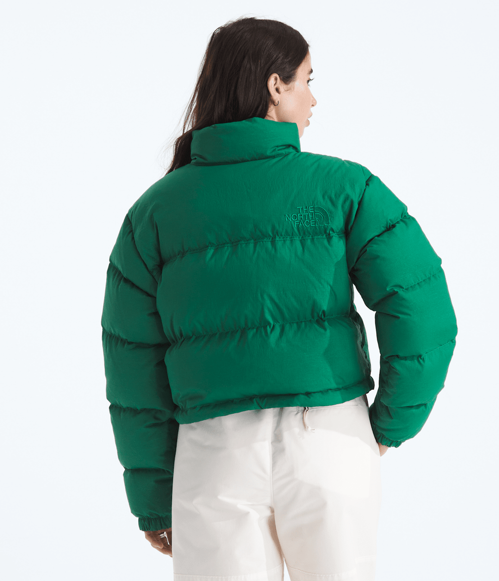 Women’s Nuptse Short DTM Jacket - Evergreen