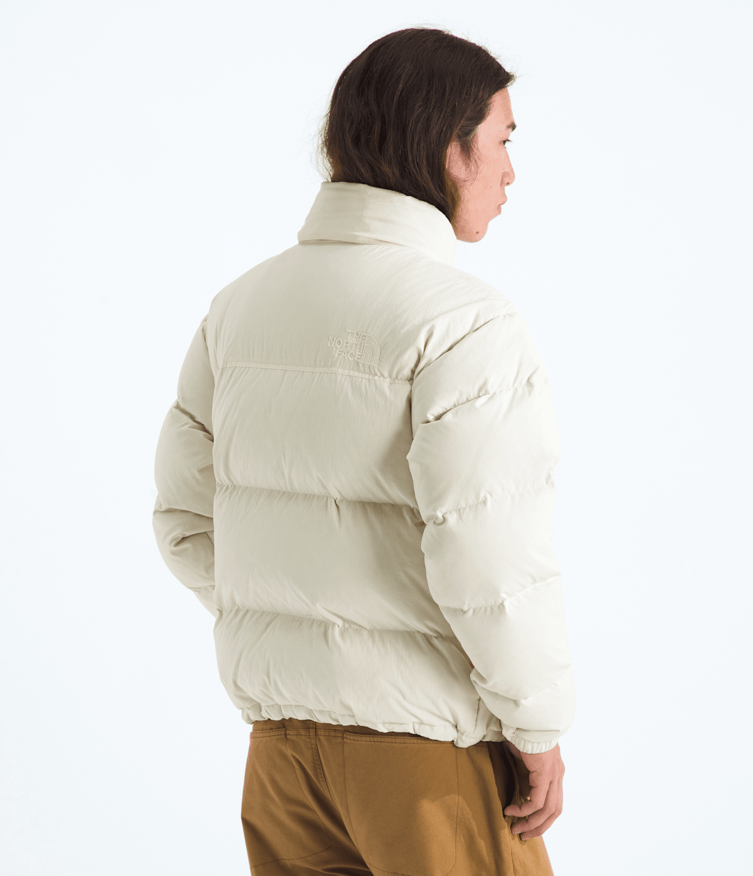 Men’s 1996 Retro Nuptse DTM Jacket - White Dune