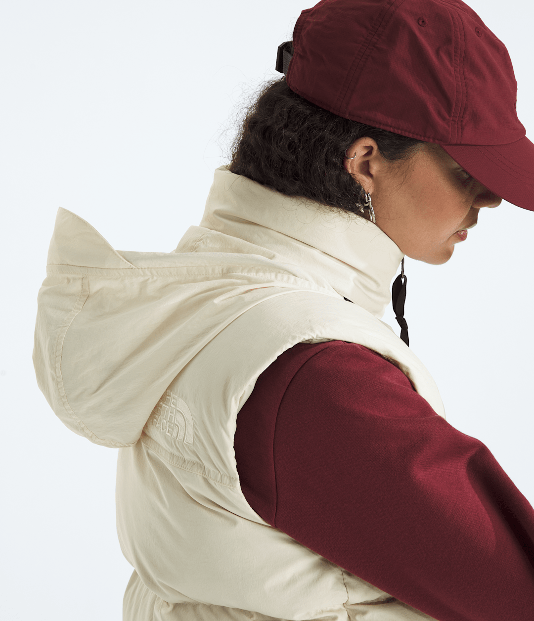 Women’s 1996 Retro Nuptse DTM Vest - White Dune