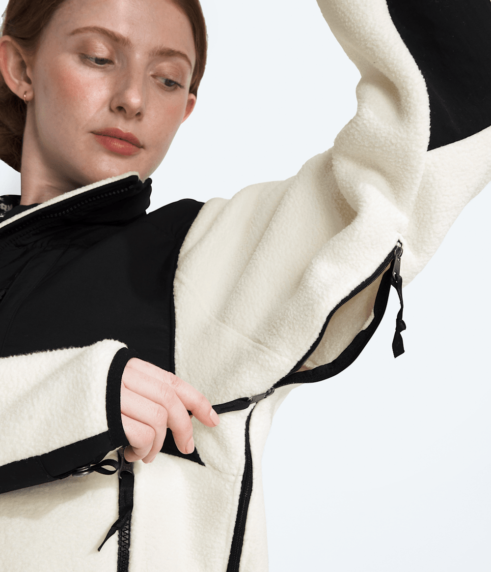 Women’s Retro Denali Jacket - White Dune/TNF Black