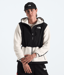 Women’s Retro Denali Hoodie - White Dune/TNF Black