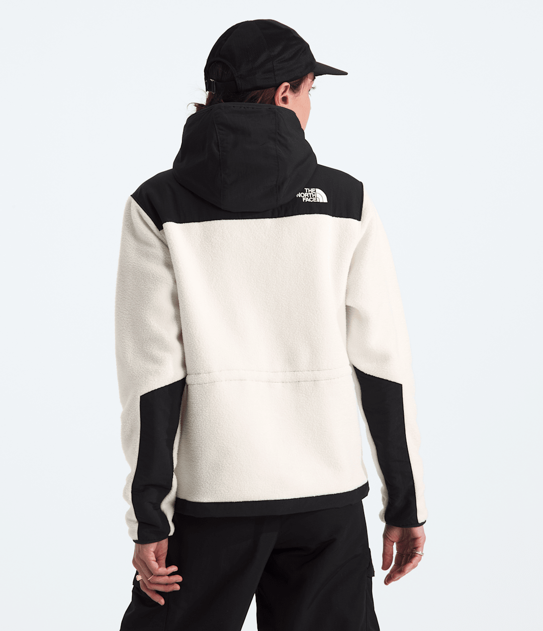 Women’s Retro Denali Hoodie - White Dune/TNF Black
