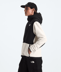 Women’s Retro Denali Hoodie - White Dune/TNF Black