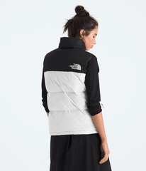 Women’s 1996 Retro Nuptse Vest - White Dune/TNF Black/Recycled Down