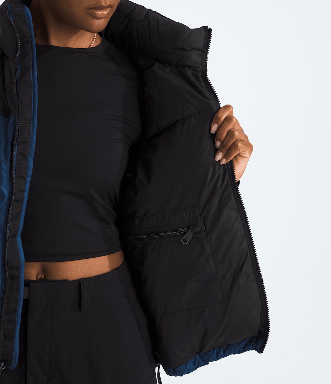 Women’s 1996 Retro Nuptse Vest - Estate Blue/TNF Black