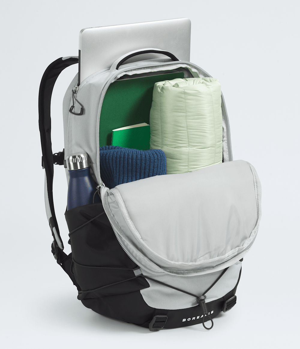 Borealis Backpack - Tin Grey Dark Heather/Asphalt Grey/TNF Black