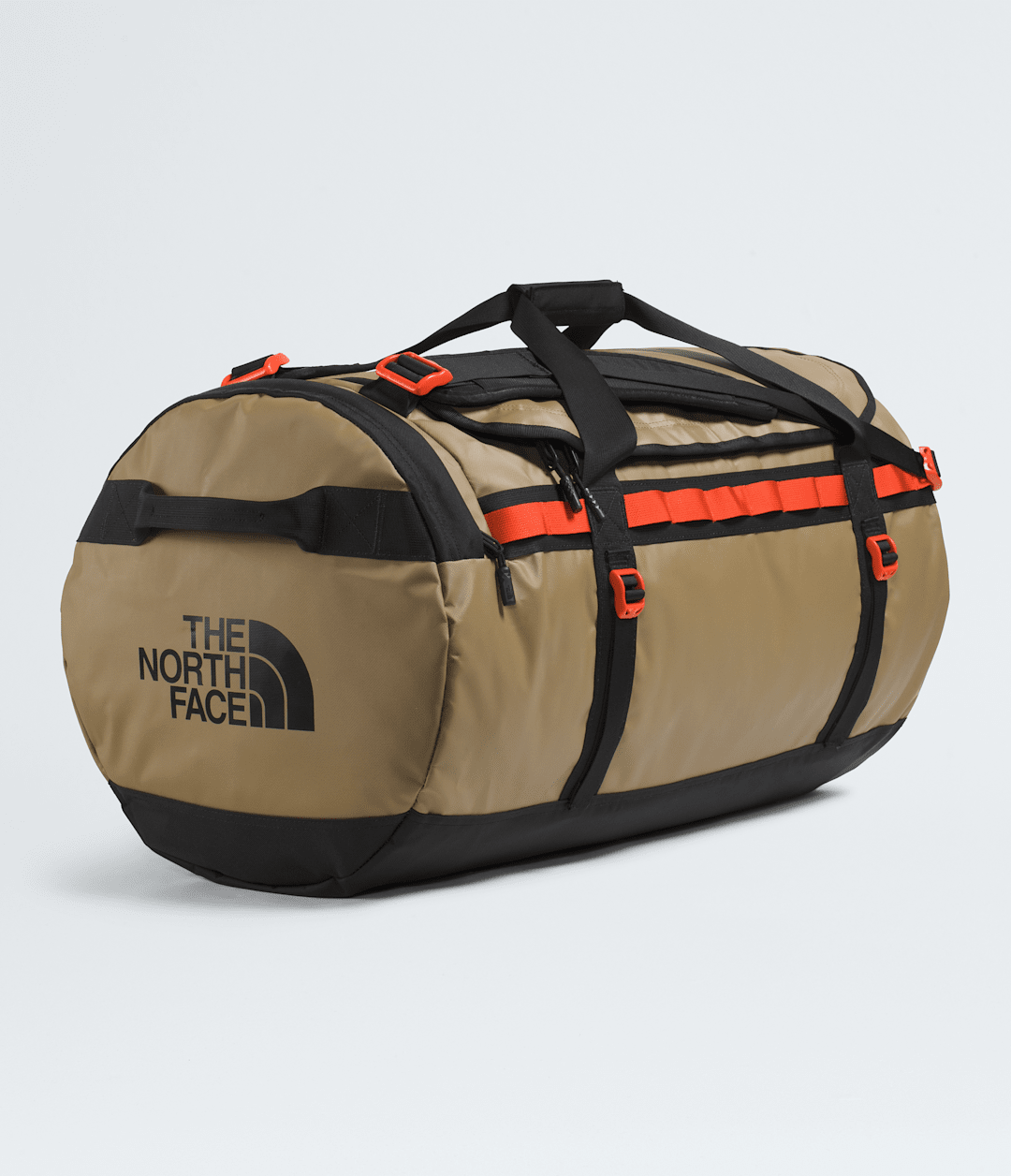 Base Camp Duffel—L - Cedar-Tnf Black-Lava Red
