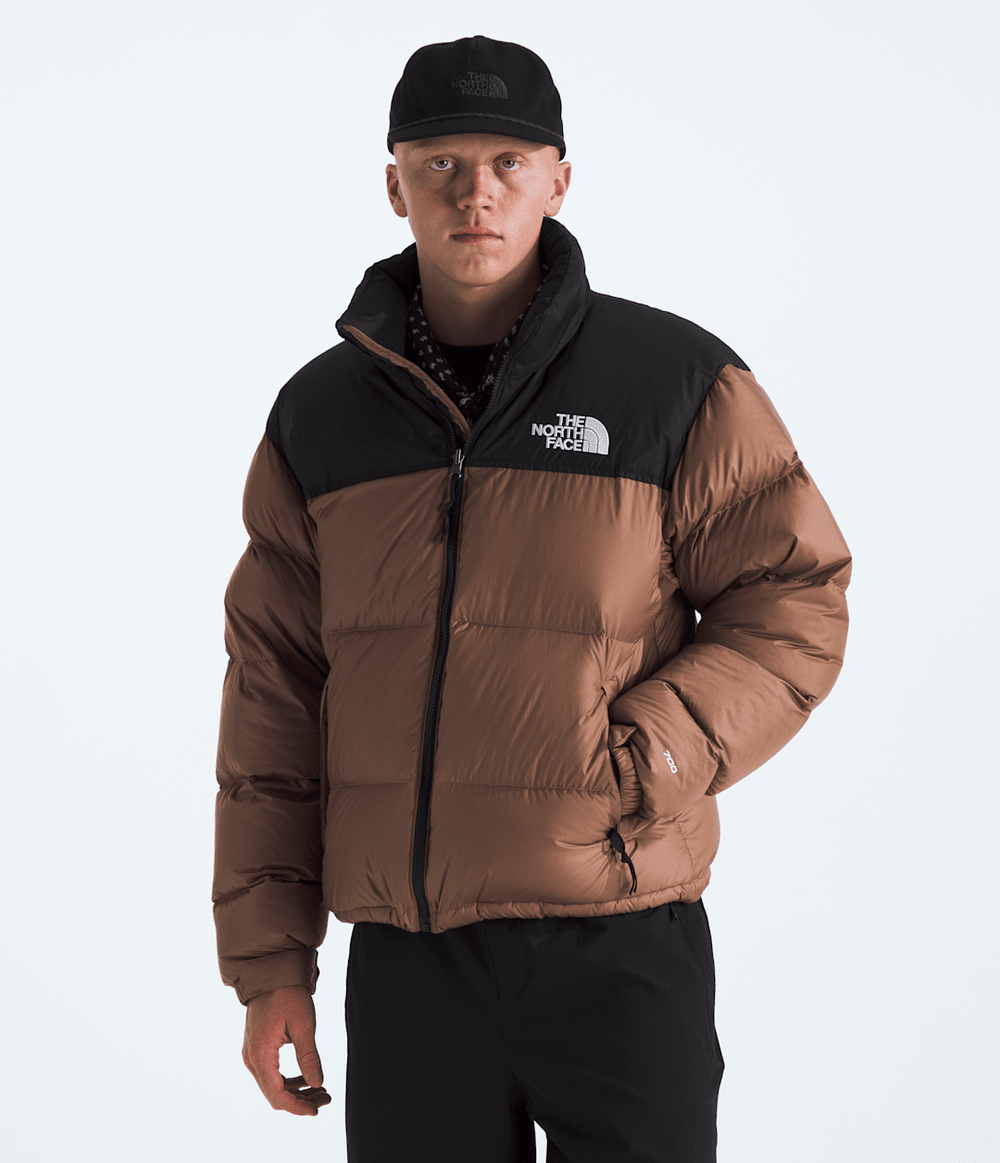 Men’s 1996 Retro Nuptse Jacket - Latte/TNF Black