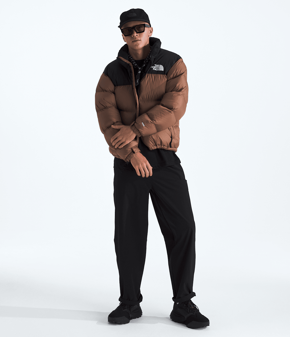 Men’s 1996 Retro Nuptse Jacket - Latte/TNF Black
