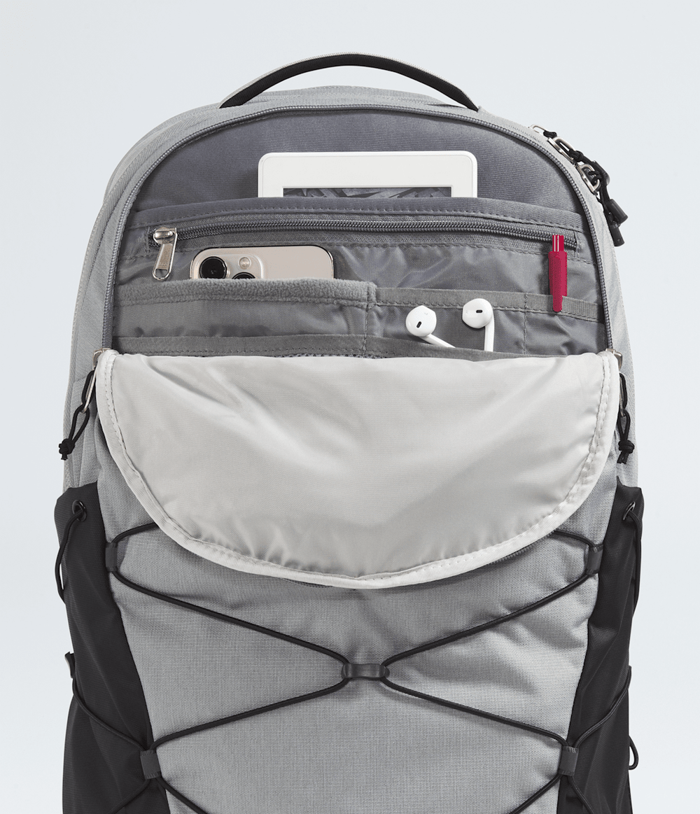 Borealis Backpack - Meld Grey Dark Heather/TNF Black