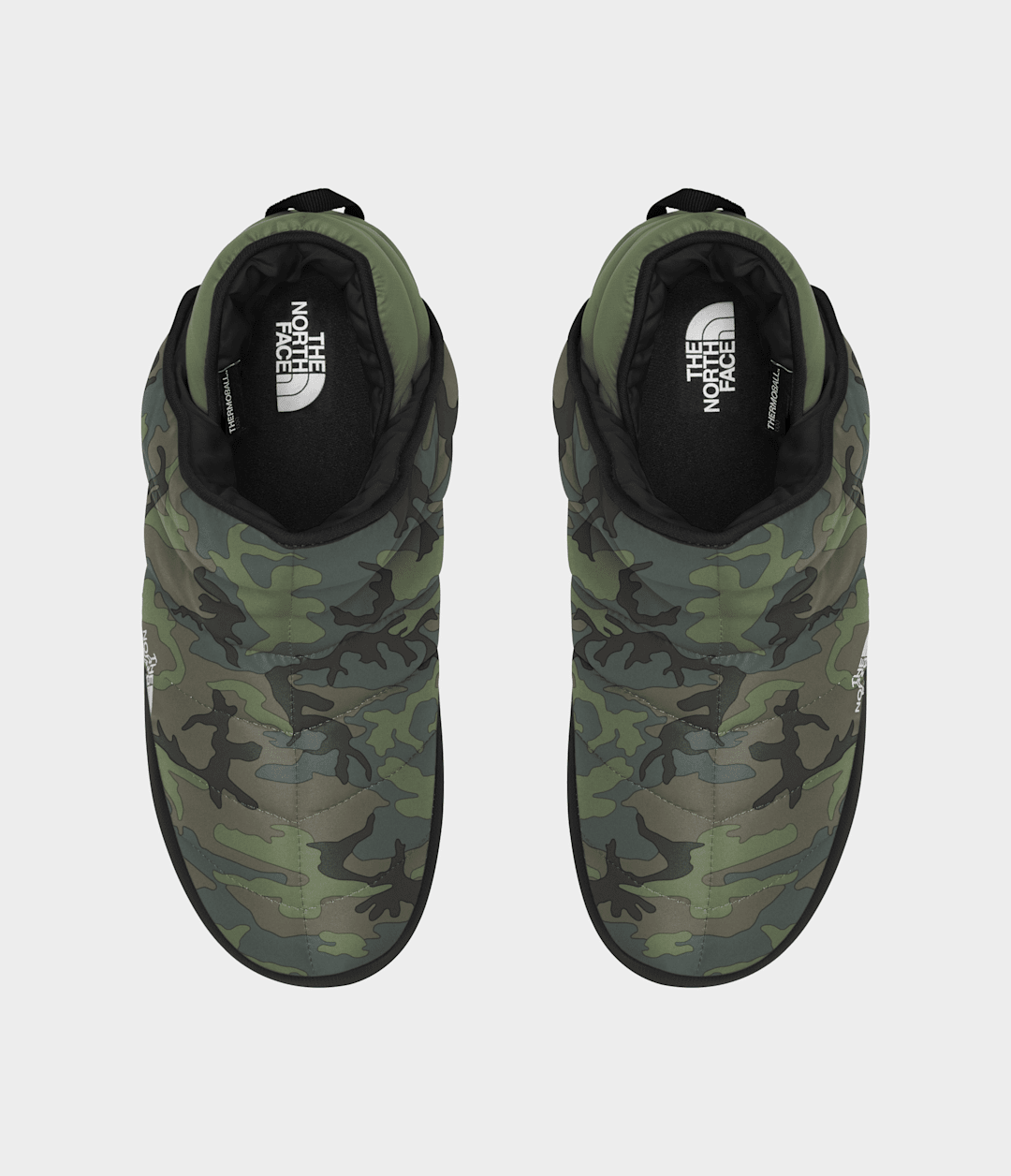 Men’s THERMOBALL™ Traction Booties - Thyme Brushwood Camo Print/TNF Black