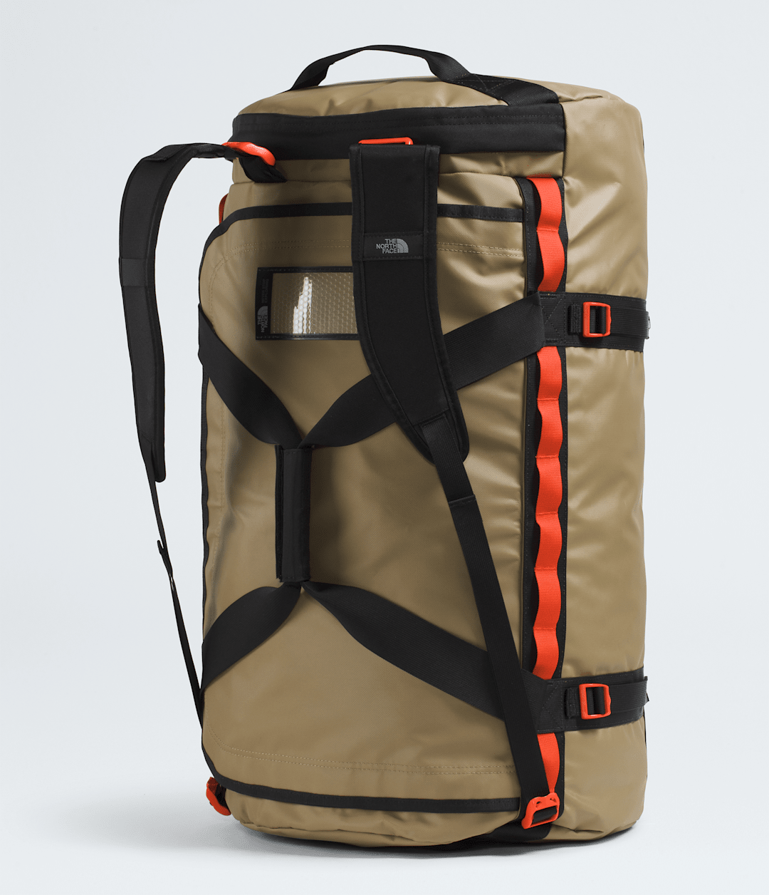 Base Camp Duffel—L - Cedar-Tnf Black-Lava Red