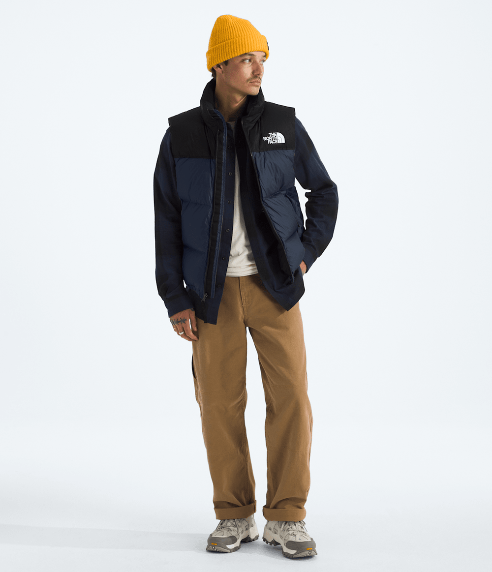 Men’s 1996 Retro Nuptse Vest - Summit Navy/TNF Black/Recycled Down