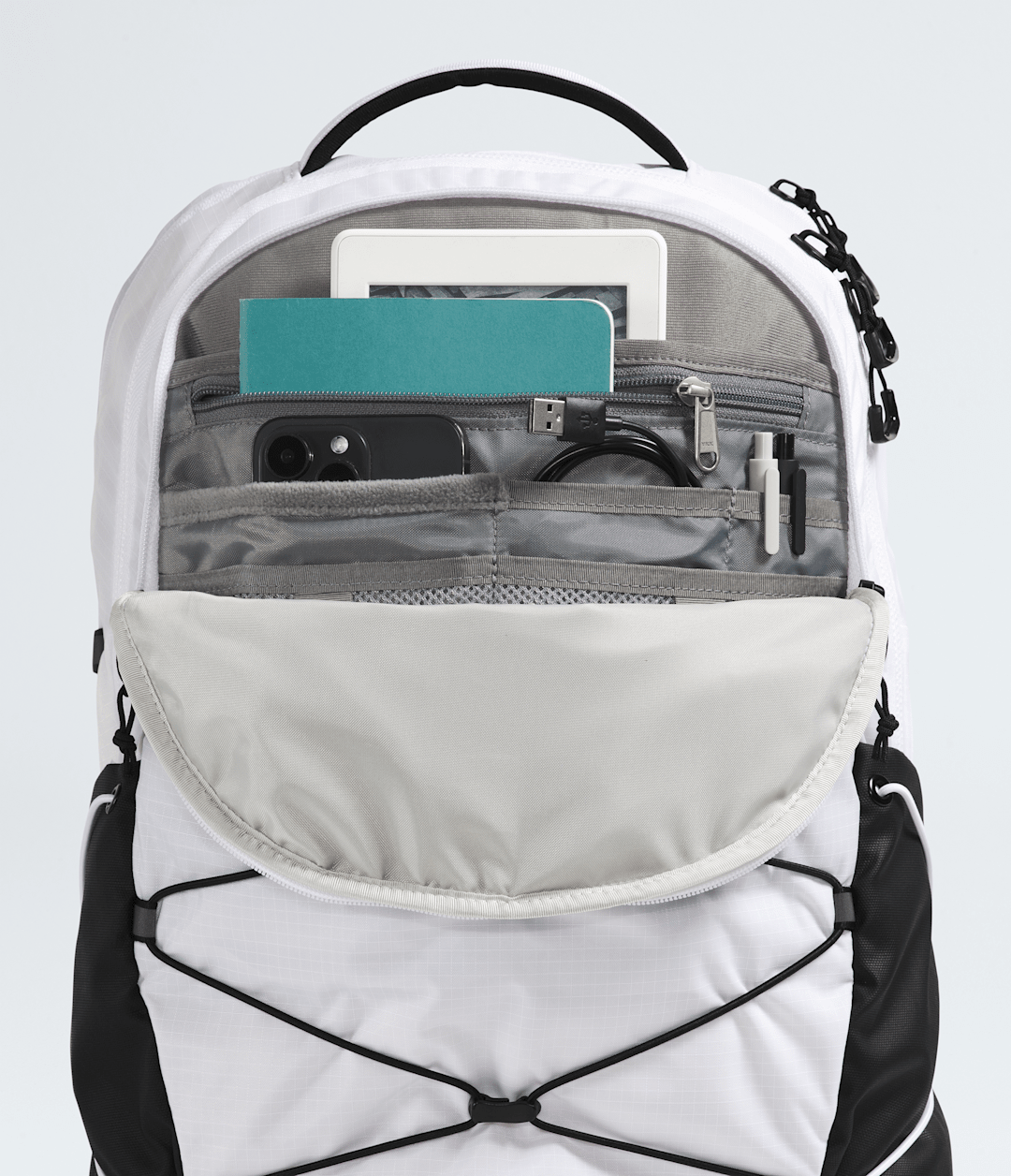 Borealis Backpack - TNF White/TNF Black