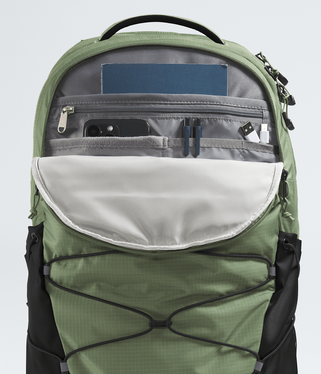 Borealis Backpack - Bark Mist/TNF Black