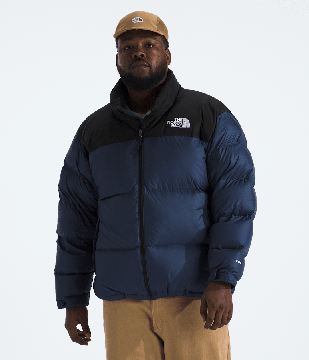 Men’s Big 1996 Retro Nuptse Jacket - Summit Navy/TNF Black/Recycled Down