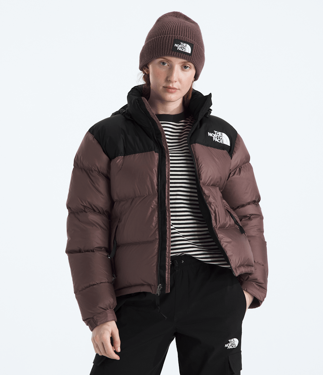Women’s 1996 Retro Nuptse Jacket - Tawny Quartz/TNF Black