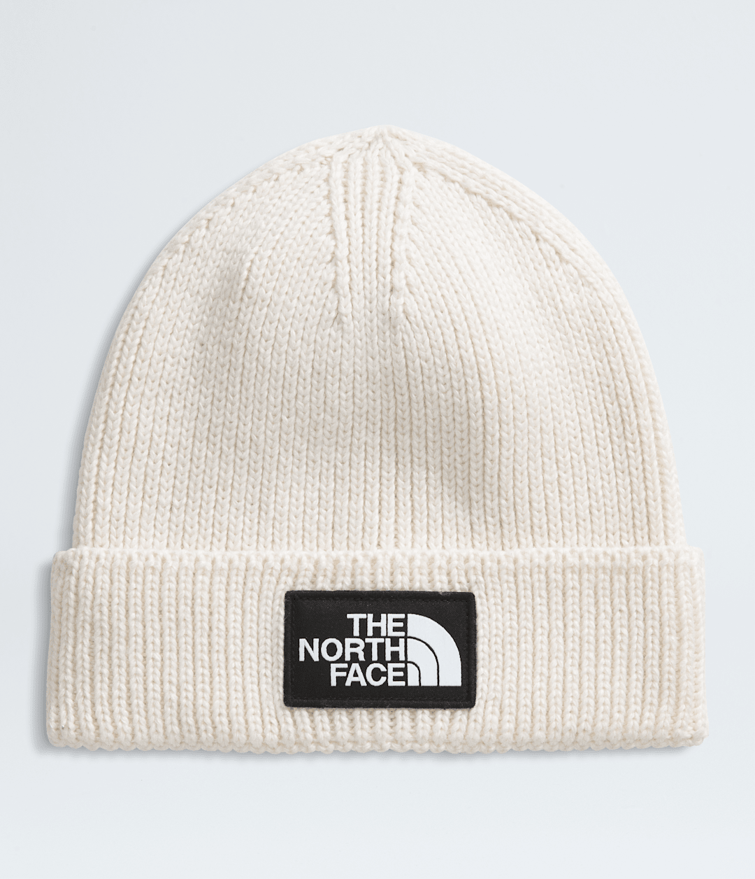 TNF™ Logo Box Cuffed Beanie - White Dune